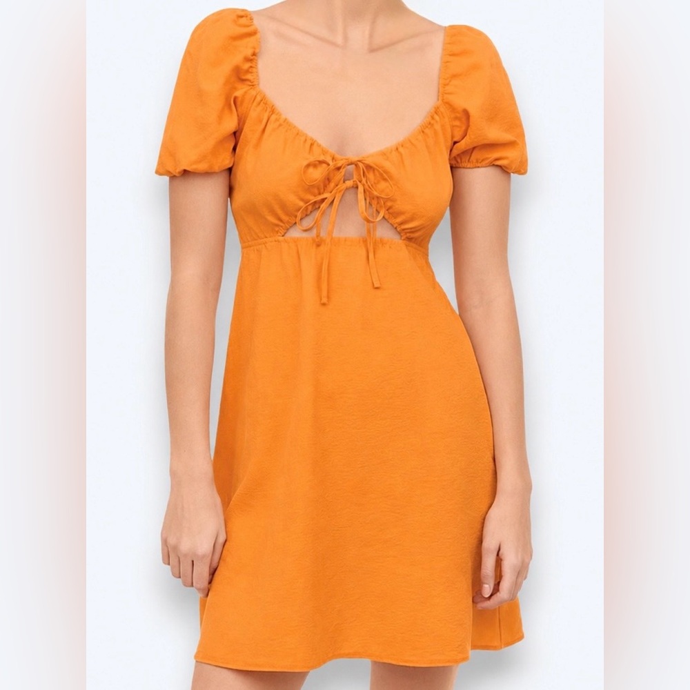 H&M Divided Women’s Orange/Yellow Summer Dress NWT - Size Medium